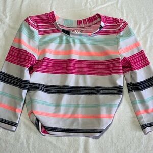 12M Cat & Jack rash guard/swim top